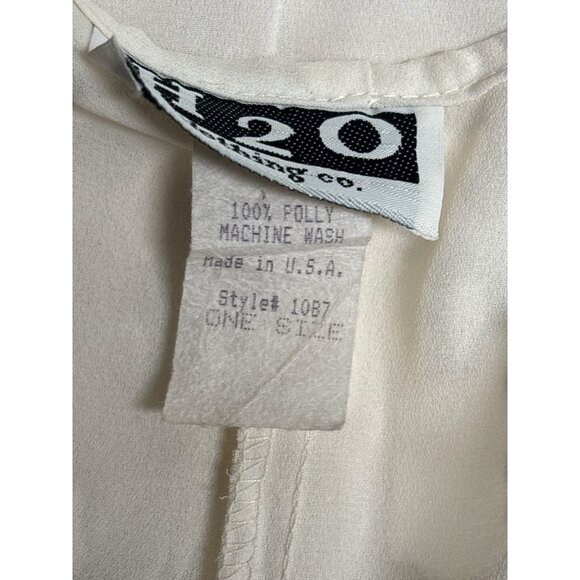 Sleeveless Cream H20 Top With Lace Trim - Picture 6 of 8